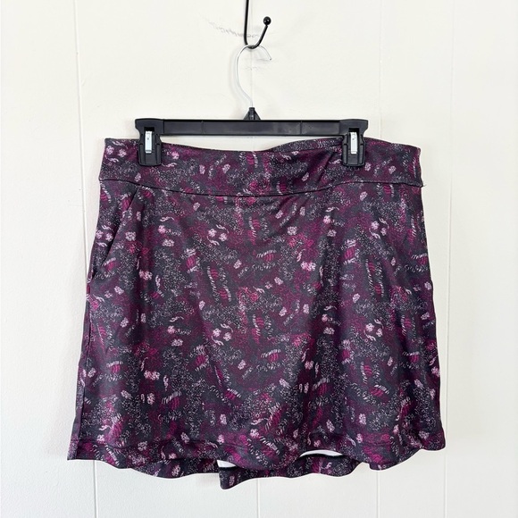 Greg Norman women’s purple Monet print performance skort athleisure golf M new - Picture 1 of 4